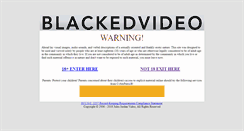 Desktop Screenshot of blackedvideo.com