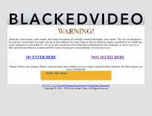 Tablet Screenshot of blackedvideo.com